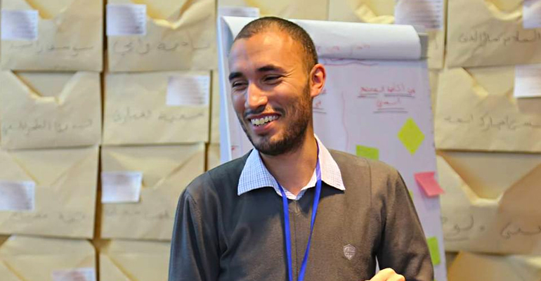 صهيب حجاب شاب جزائري يعمل على تطوير المحتوى لمفوضية الاتحاد الافريقي بأثيوبيا