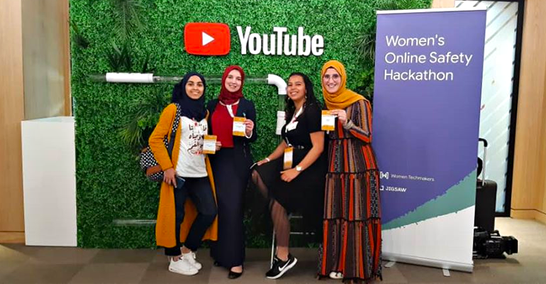 شابات جزائريات تحصلن على المركز الأول في مسابقة جوجل لسلامة النساء على الانترنت